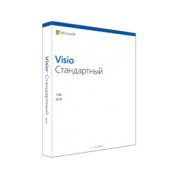 Visio Std 2019 32/64 Russian Central/Eastern Euro Only EM DVD