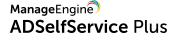 Zoho ManageEngine ADSelfService Plus Standard Edition Annual Subscription fee for Unlimited Domain Users