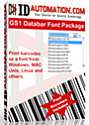 GS1 Databar Fonts 5 Developers License