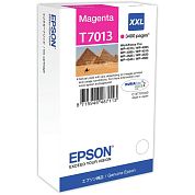 Картридж струйный Epson T7013 C13T70134010 пурпурный оригинальный повышенной емкости