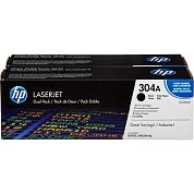 Картридж лазерный HP 304A CC530AD черный оригинальный (двойная упаковка)
