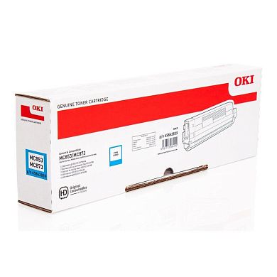 Тонер-картридж Oki 45862839 голубой оригинальный