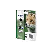 Картридж струйный Epson C13T12814012 черный оригинальный