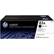 Картридж лазерный HP 83A CF283AF черный оригинальный (двойная упаковка)