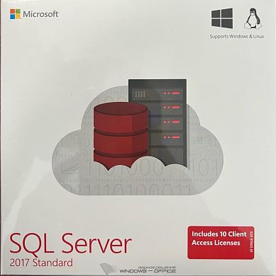 SQL SVR STANDART EDTN 2017 ENGLISH DVD 10 CLT