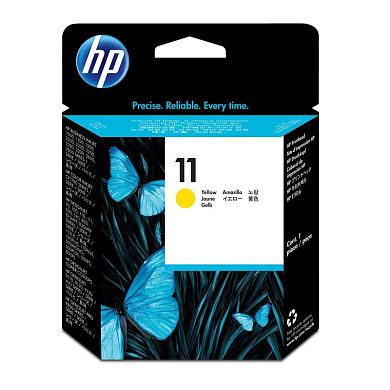 Головка печатающая HP 11 C4813A желтая