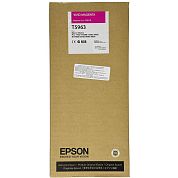 Картридж струйный Epson T5963 C13T596300 пурпурный оригинальный