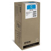 Картридж струйный Epson T9732 C13T973200 голубой оригинальный