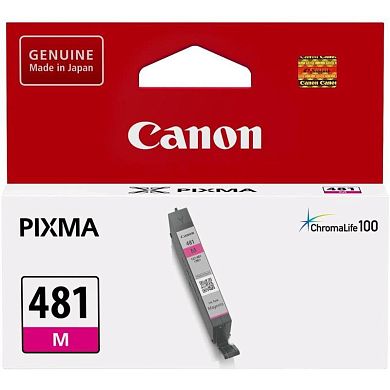 Картридж струйный Canon CLI-481 M пурпурный оригинальный