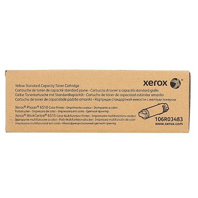 Тонер-картридж Xerox 106R03483 желтый оригинальный