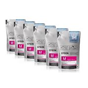 Набор чернил Epson T46D34 C13T46D340 пурпурный оригинальный