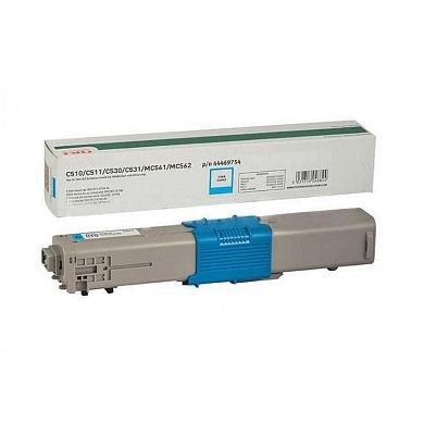 Тонер-картридж OKI 44469754 голубой оригинальный