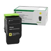 Картридж лазерный Lexmark 78C5XYE желтый оригинальный повышенной емкости