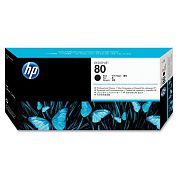 Картридж струйный HP 80 C4871A черный оригинальный