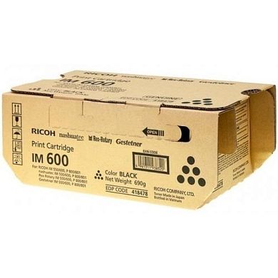 Тонер-картридж Ricoh IM 600 черный оригинальный
