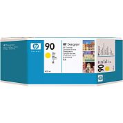 Картридж струйный HP 90 C5065A желтый оригинальный
