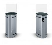 Секция двусторонняя турникета Скоростной проход PERCo-ST-0Ш 900 мм