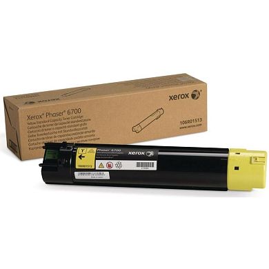 Картридж лазерный Xerox 106R01513 желтый оригинальный