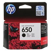 Картридж струйный HP 650 CZ101AE черный оригинальный