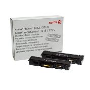 Картридж лазерный Xerox 106R02782 черный оригинальный (двойная упаковка)