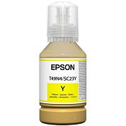 Чернила Epson T49N4 C13T49N400 желтые оригинальные