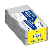 Картридж струйный Epson C33S020604 желтый оригинальный