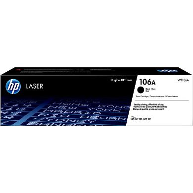 Тонер-картридж HP 106A W1106A черный оригинальный