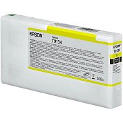Картридж струйный Epson T9134 C13T913400 желтый оригинальный