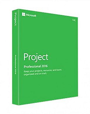 Microsoft Project Prof 2016 32/64 Russian Central/Eastern Euro Only EM DVD H30-05438