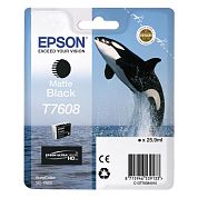 Картридж струйный Epson T760 C13T76084010 матовый черный оригинальный