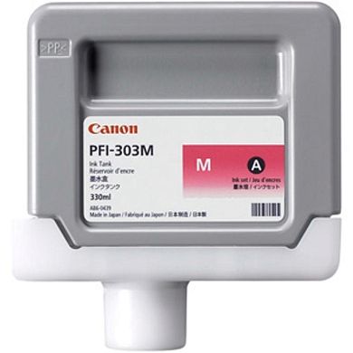Картридж струйный Canon PFI-303M 2960B001 пурпурный оригинальный