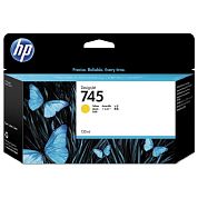 Картридж струйный HP 745 F9J96A желтый оригинальный