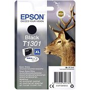 Картридж струйный Epson C13T13014012 черный оригинальный повышенной емкости