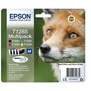 Набор картриджей Epson T1285 C13T12854022 CMYK оригинальный