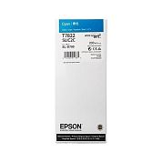 Картридж струйный Epson T7822 C13T782200 голубой оригинальный