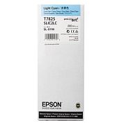 Картридж струйный Epson T7825 C13T782500 голубой оригинальный