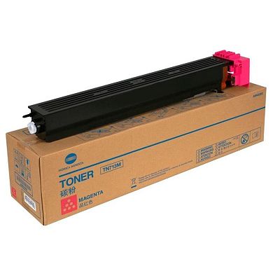 Тонер-картридж Konica Minolta TN-713M пурпурный оригинальный