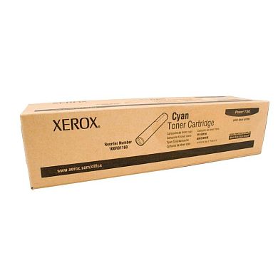 Картридж лазерный Xerox 106R01160 голубой оригинальный