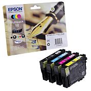 Набор картриджей Epson T1626 C13T16264012 CMYK оригинальный