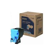 Картридж лазерный Epson S050592 C13S050592 голубой оригинальный