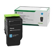 Картридж лазерный Lexmark 78C5XCE голубой оригинальный повышенной емкости