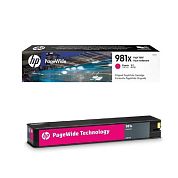 Картридж струйный HP 981X L0R10A пурпурный оригинальный повышенной емкости
