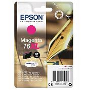 Картридж струйный Epson 16XL C13T16334012 пурпурный оригинальный повышенной емкости