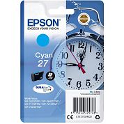 Картридж струйный Epson C13T27024022 голубой оригинальный
