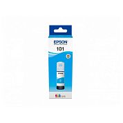 Контейнер с чернилами Epson 101 C13T03V24A голубой оригинальный