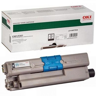 Тонер-картридж OKI 44973544 черный оригинальный