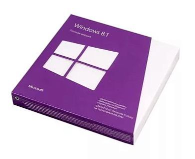 Microsoft Windows 8.1 32-bit/64-bit Russian Russia Only DVD
