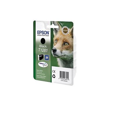 Картридж струйный Epson C13T12814012 черный оригинальный