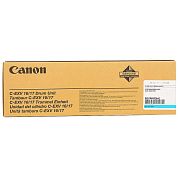 Фотобарабан Canon C-EXV16/17 C 0257B002AA 000 голубой оригинальный