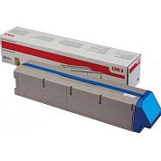 Тонер-картридж OKI 45536507 голубой оригинальный
